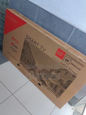 Vitron 65" Smart Led Uhd Tv, Netflix–Powered by Webos Hub