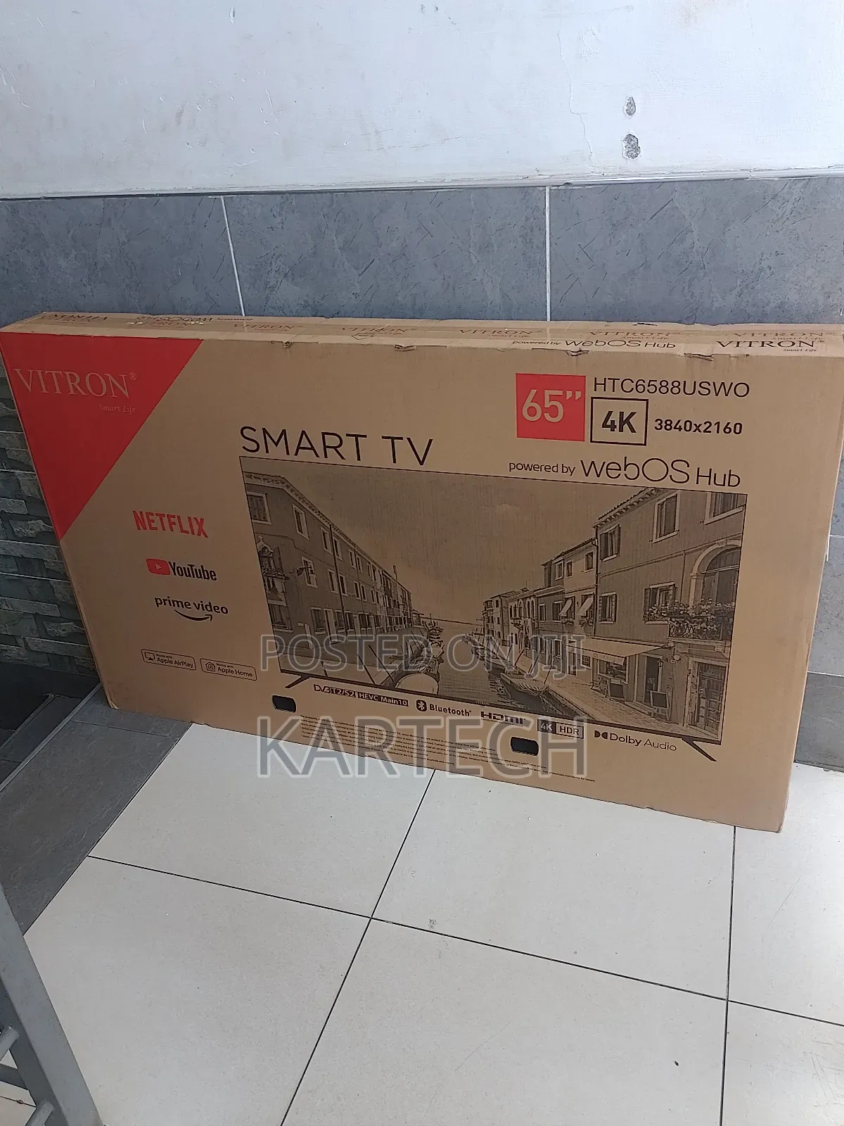 Vitron 65" Htc6588uswo Smart Uhd Tv – Powered by Webos