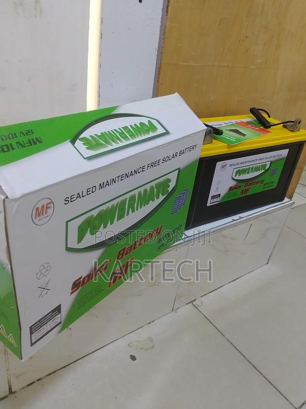 Powermate 100 AH Solar Battery Maintenance Free Battery - main view