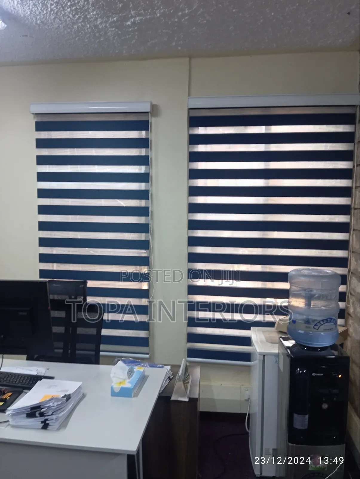 Sheer Roller Blinds Horizontal Office Roller Blinds
