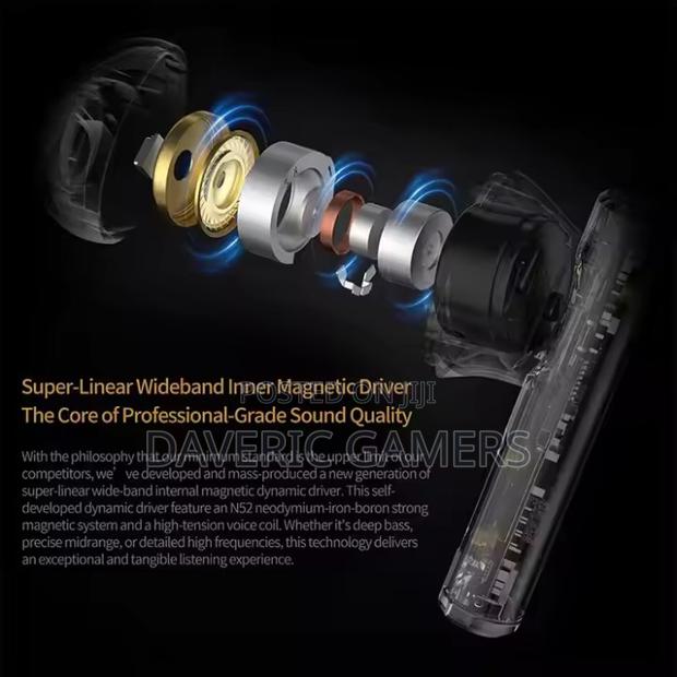 Kz Carol Wireless Earbuds, Bluetooth 5.3 Hifi Bass Headphone - thumbnail 8