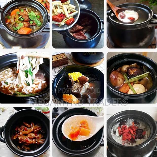 Ceramic Porcelain Cooking Serving Pot 6 Litre - thumbnail 5