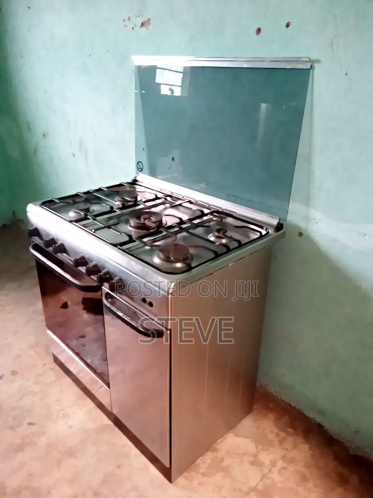 Ex Uk Ariston (Italy Made) S. Steel Body All Gas Cooker