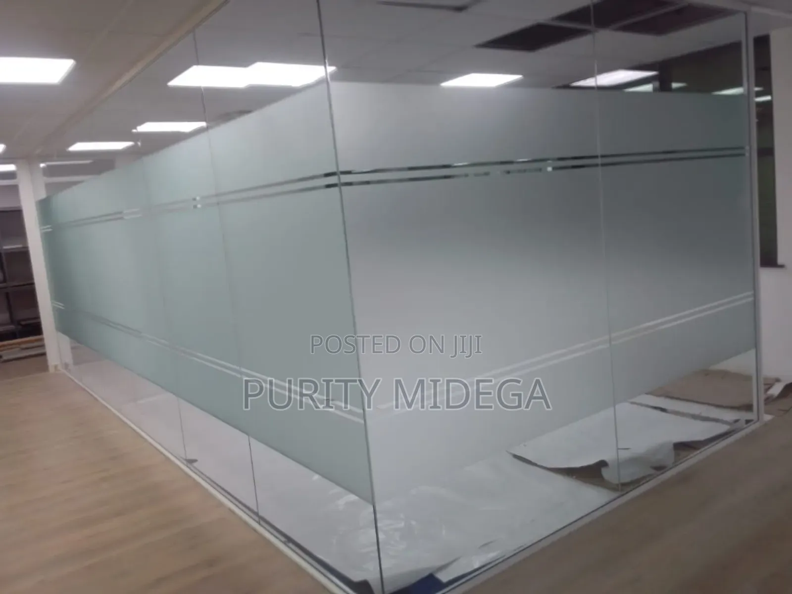 Privacy Boosting Frosted Window Film