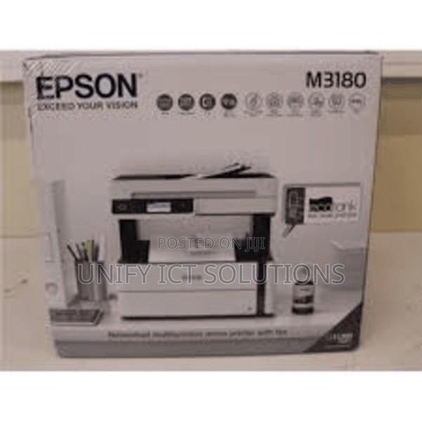 Epson Ecotank M3180 Inkjet All-in-One Monochrome Printer - main view