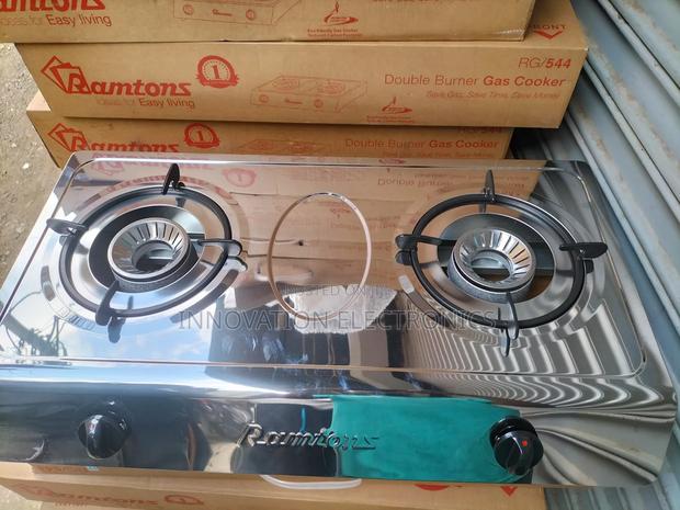 Ramtons 2 Burner Stainless Steel - main view