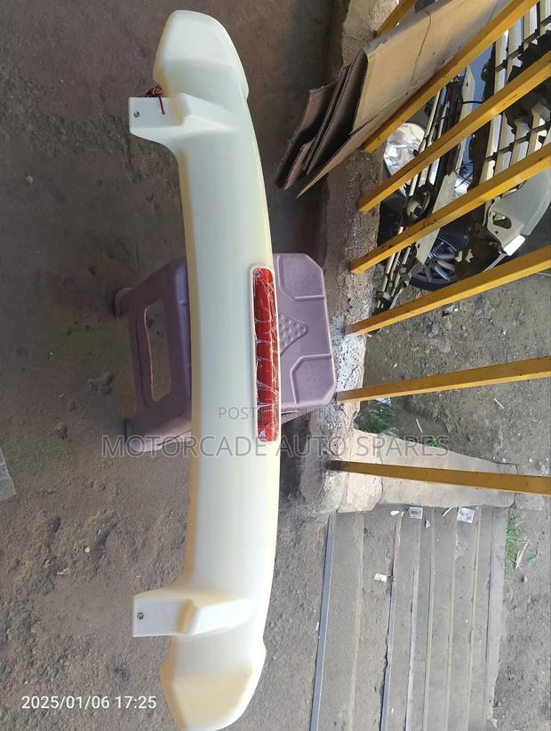 Spoiler Universal With Light Fits Most Cars