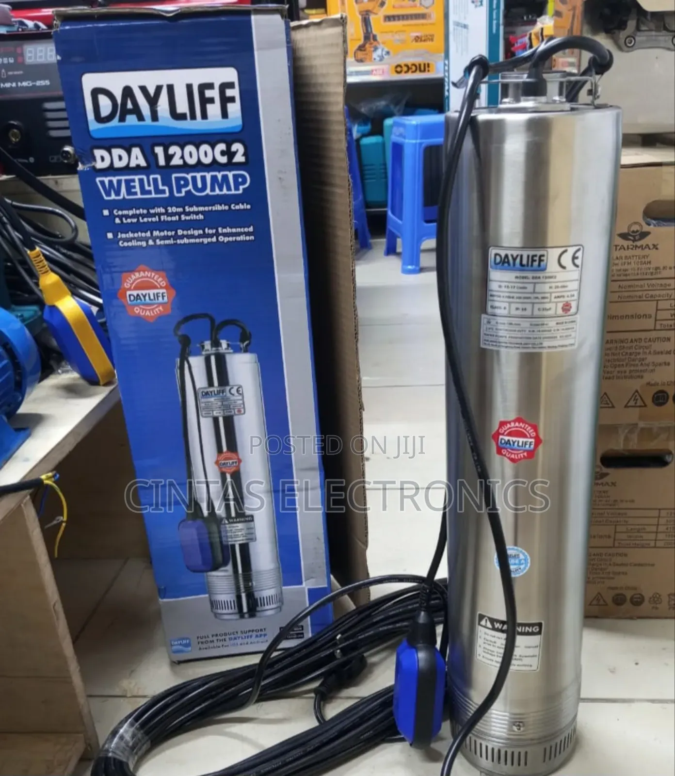 Dda1200c Dayliff Submersible Water Pump 1.25hp