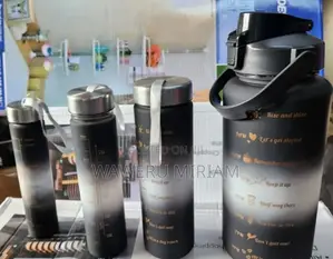 4 in 1motivation Water Bottle