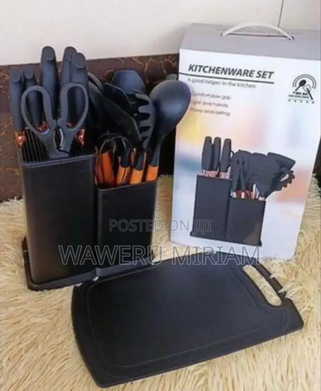 19 PCS Silicone Spoons Set High Quality Kitchen Ware