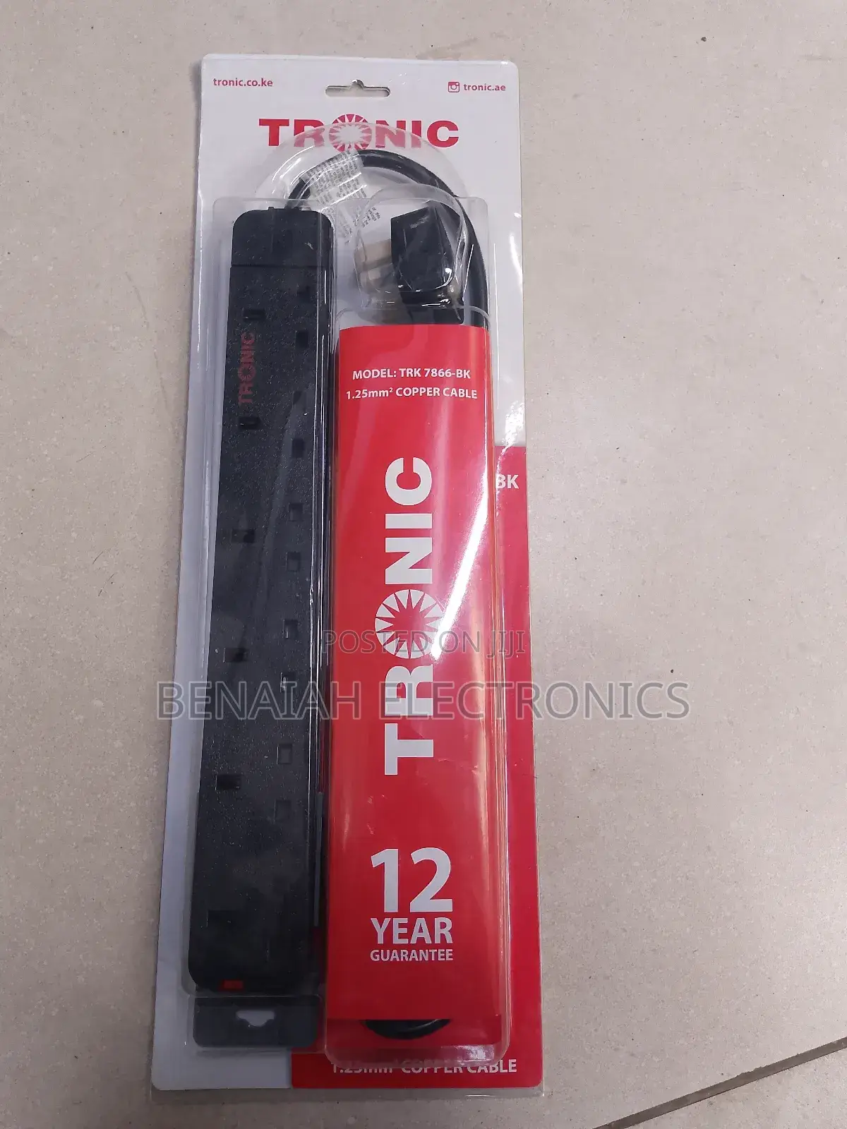Durable Tronic Extension Cable.1.25mm Copper Cable