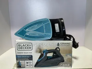 3000 Watts Black Decker Iron Box
