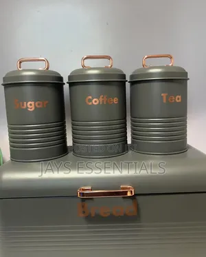 4pc Bread Bin Canister Set