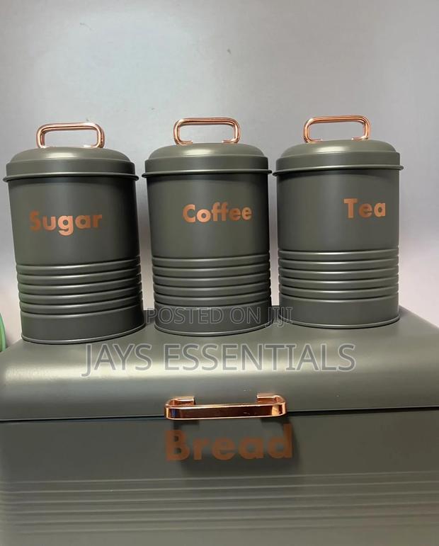 4pc Bread Bin Canister Set - thumbnail 4