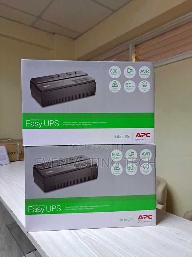 Apc Easy Ups Bv 800va, Avr, Universal Outlet, 230v - main view