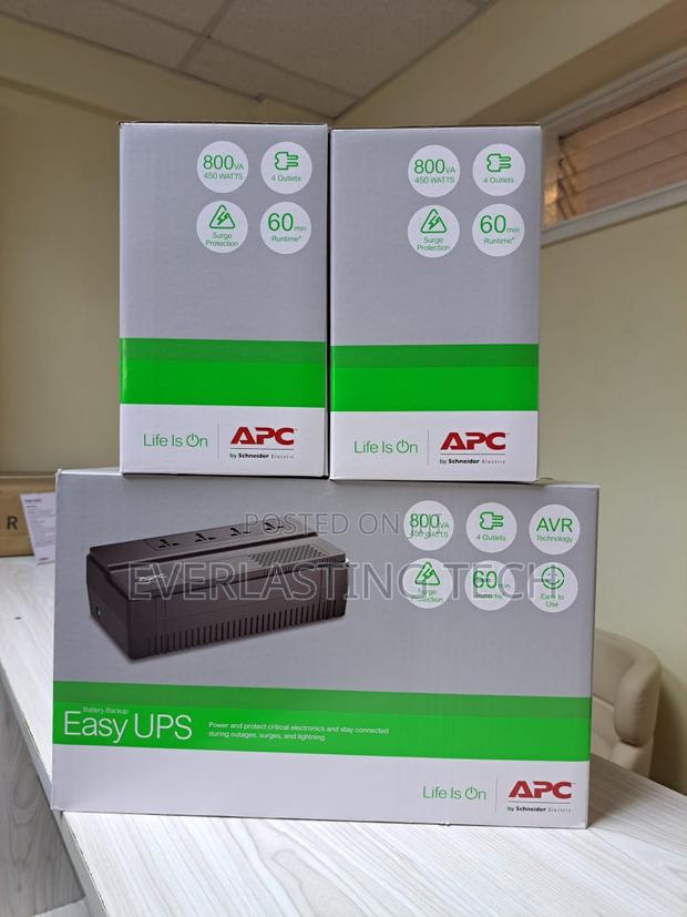 Apc Easy Ups Bv 800va, Avr, Universal Outlet, 230v - thumbnail 2
