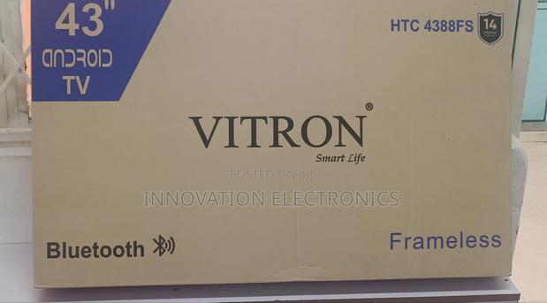 Vitron 43′′ Frameless Smart Android Full Hd Tv on Wholesale