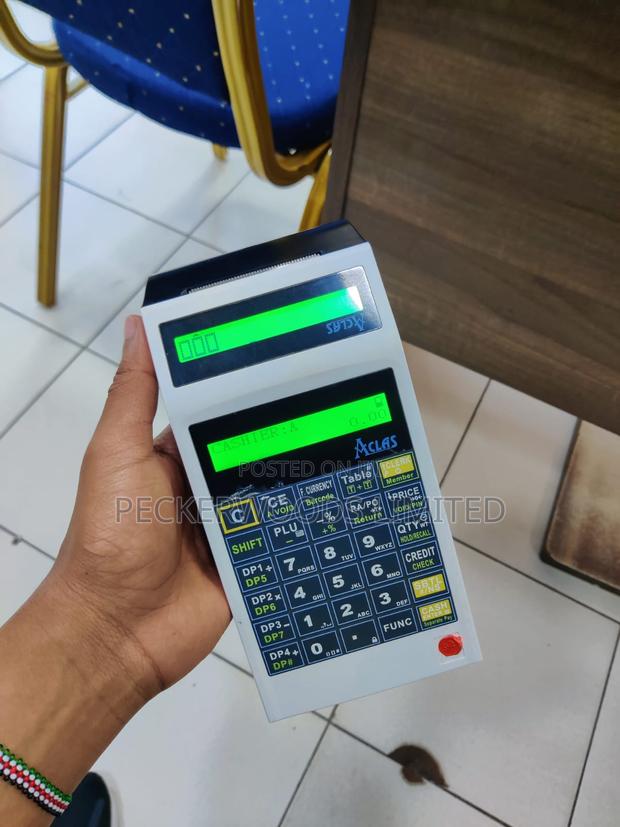 Large Customer-Facing Display ETR Machine - main view