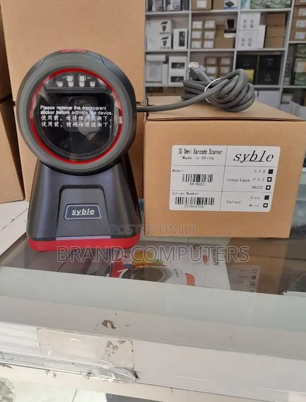 Table Mount XB-8602 Barcode Scannner