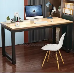 Clerical Desking: Modern Home Office Hardwood Computer Desk