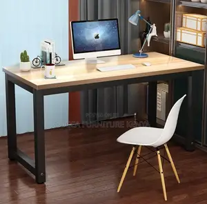 Clerical Desking: Modern Home Office Hardwood Computer Desk