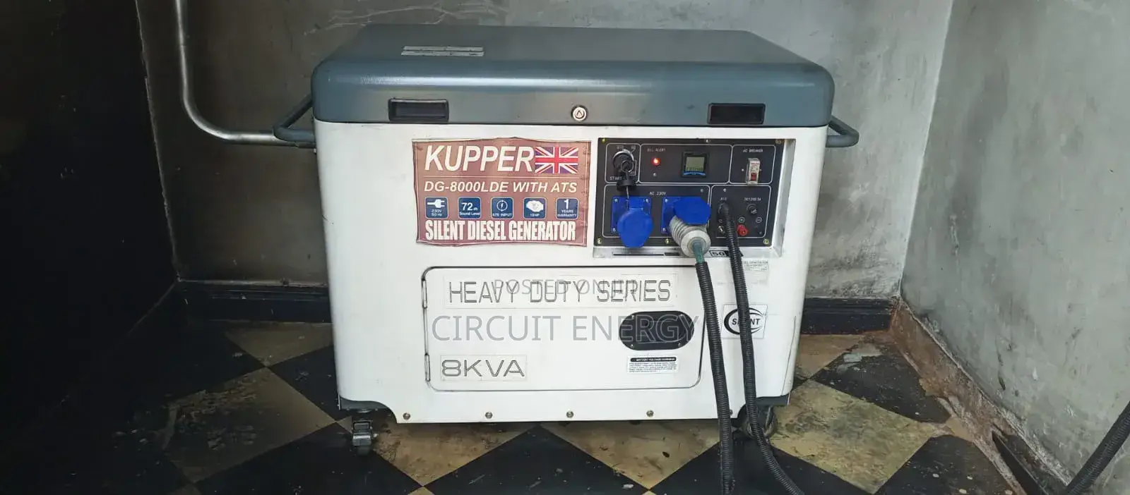 8kva Heavy Duty Diesel Generator