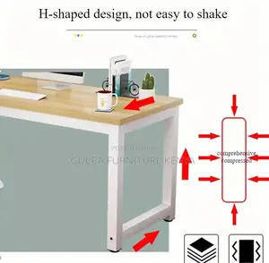 Clerical Desking: Modern Home Office Hardwood Computer Desk