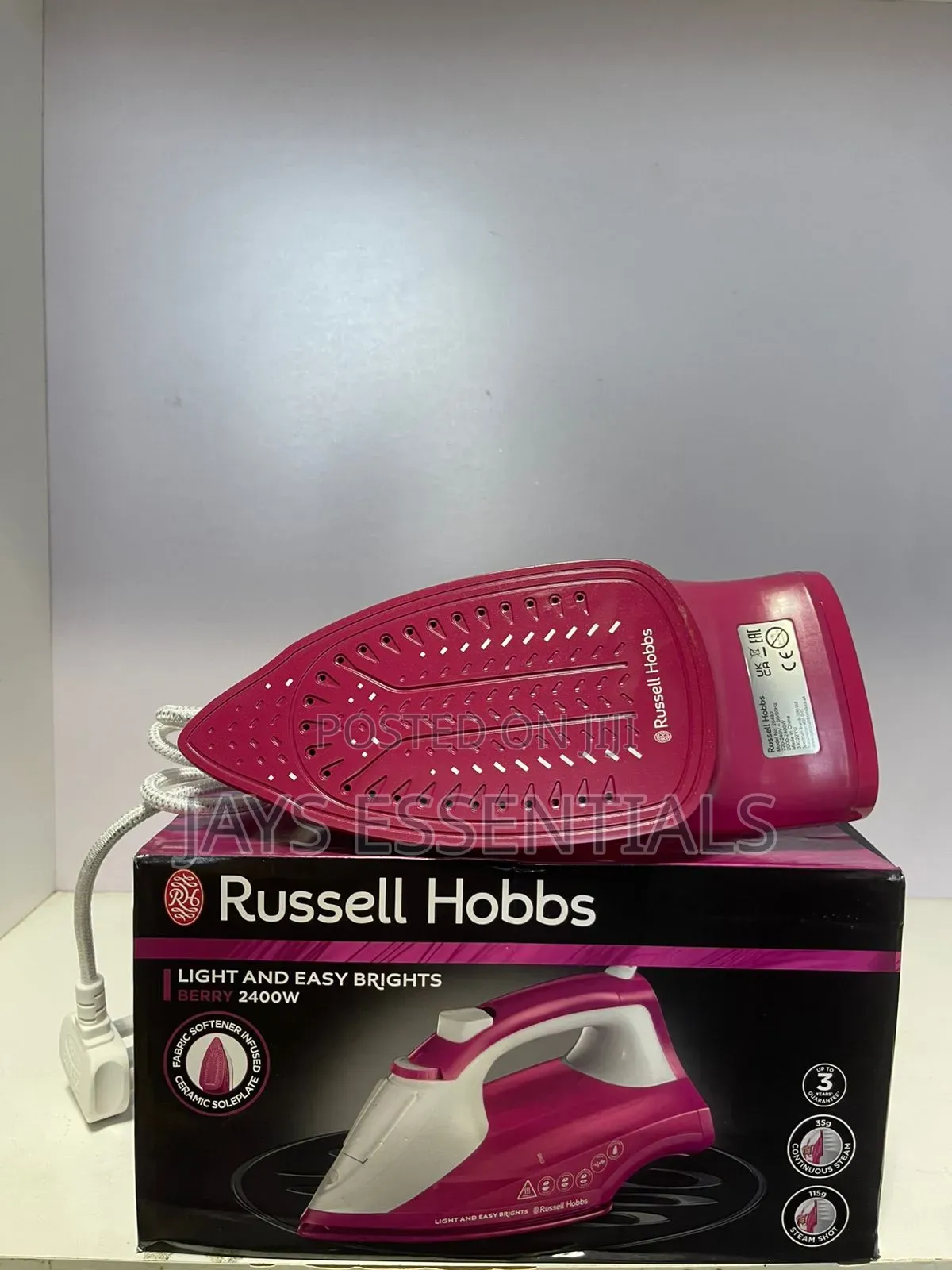 2400w Rusell Hobbs Iron Box