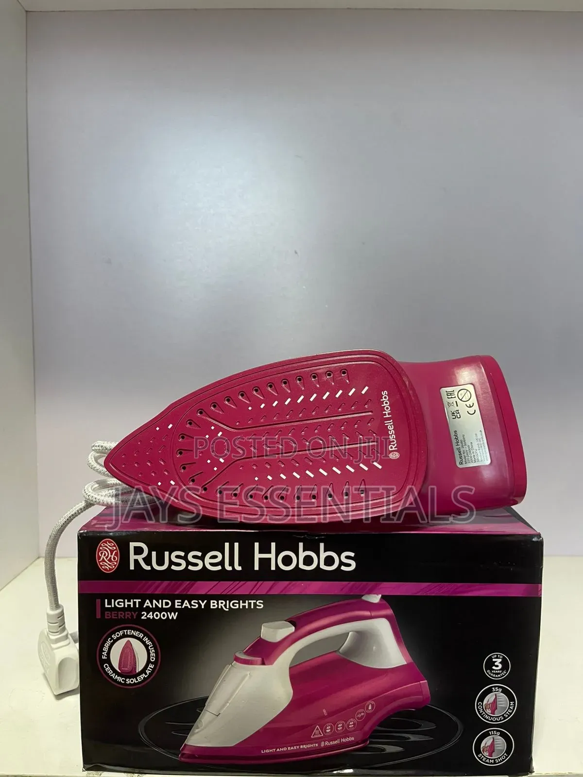2400w Rusell Hobbs Iron Box