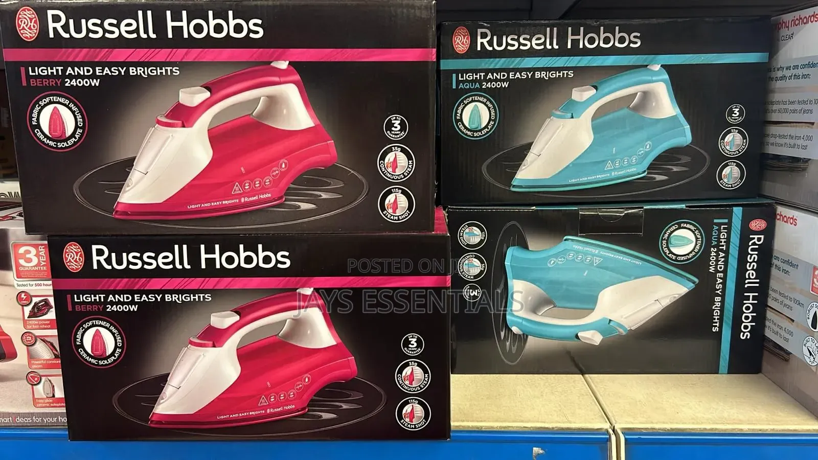 2400w Rusell Hobbs Iron Box