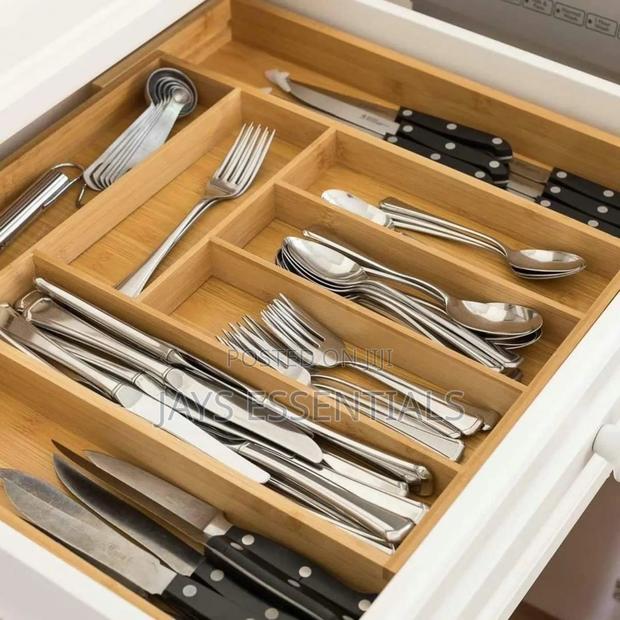 Expandable Cutlery Drawer Organizer - thumbnail 3