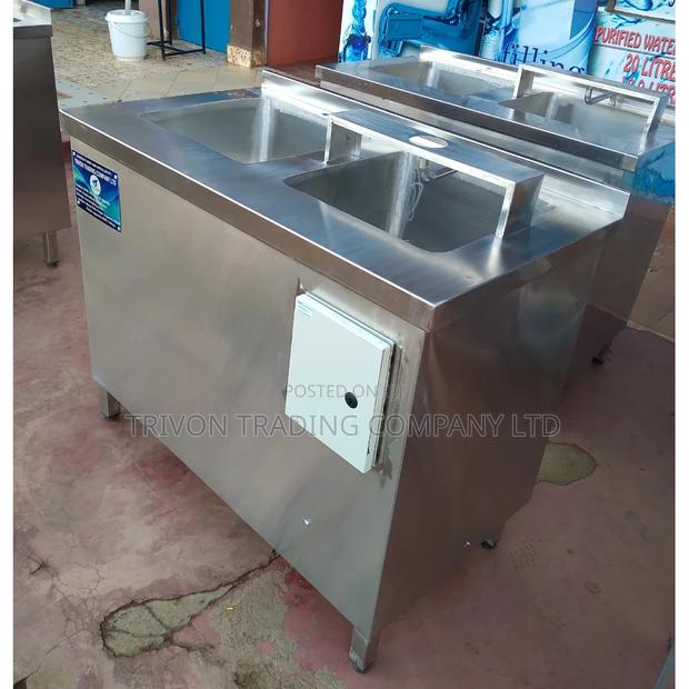 Bottle Washing Machine Double Bowl