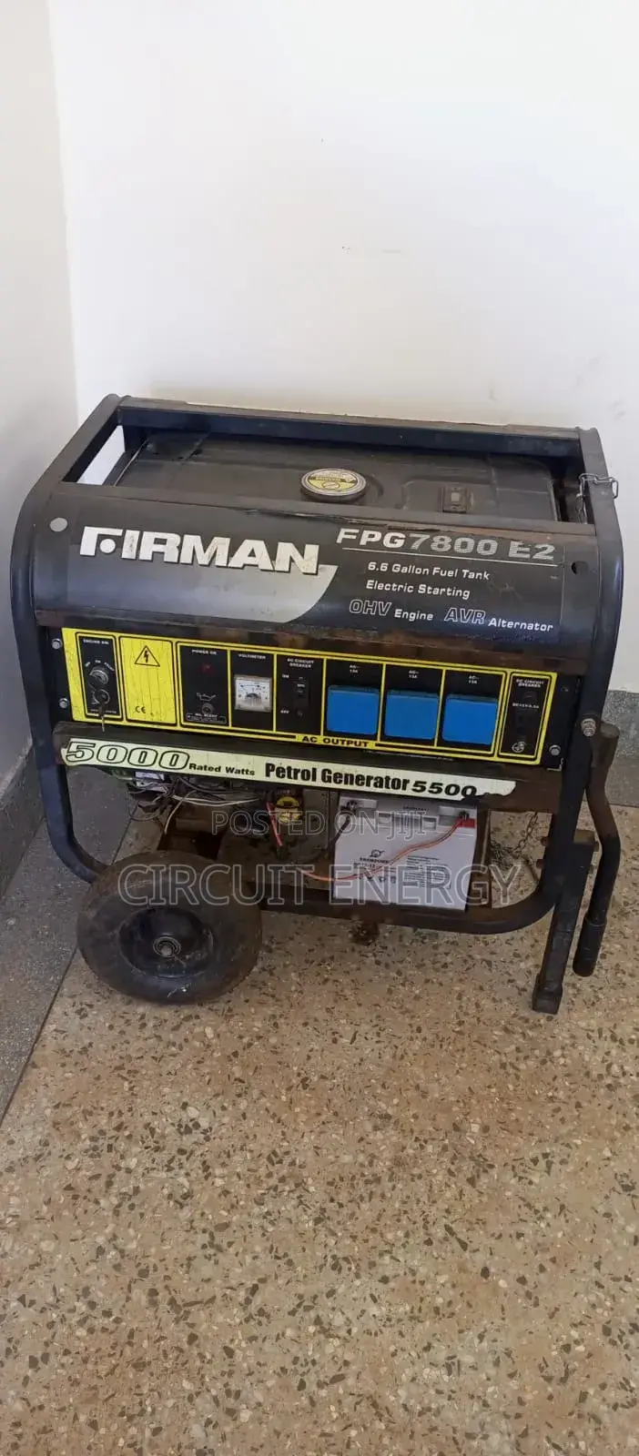 5kva Petrol Generator