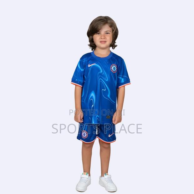 New Chelsea Kids Home Jerseys 2024-2025 Season Kit