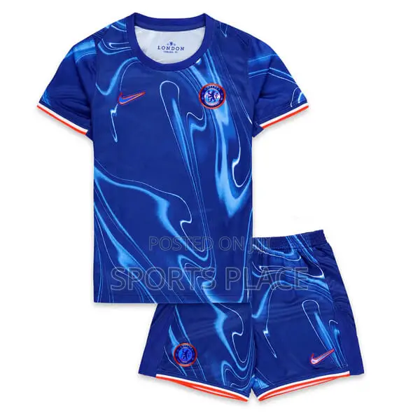 New Chelsea Kids Home Jerseys 2024-2025 Season Kit