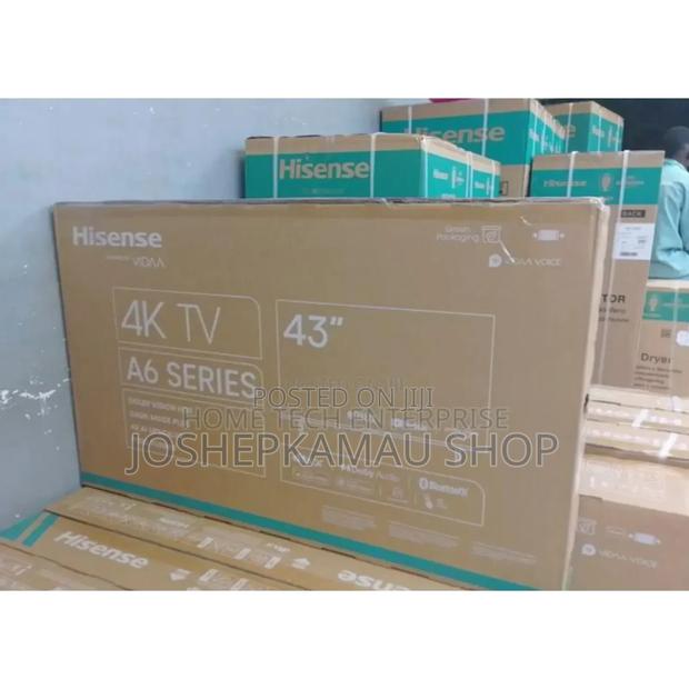 Restocked Hisense 43inches Smart Tv - thumbnail 4