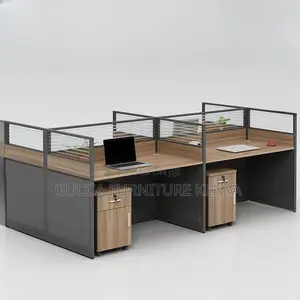 Workstations:4-User Modular Executive Office Workstation