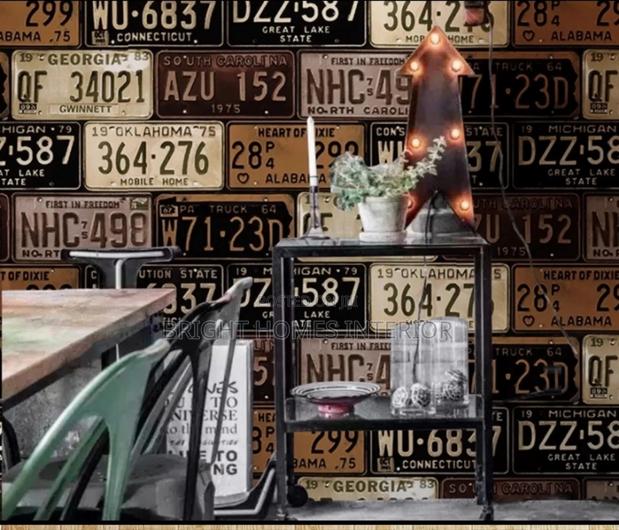 Number Plate Wallpaper Design Wallpaper - main view