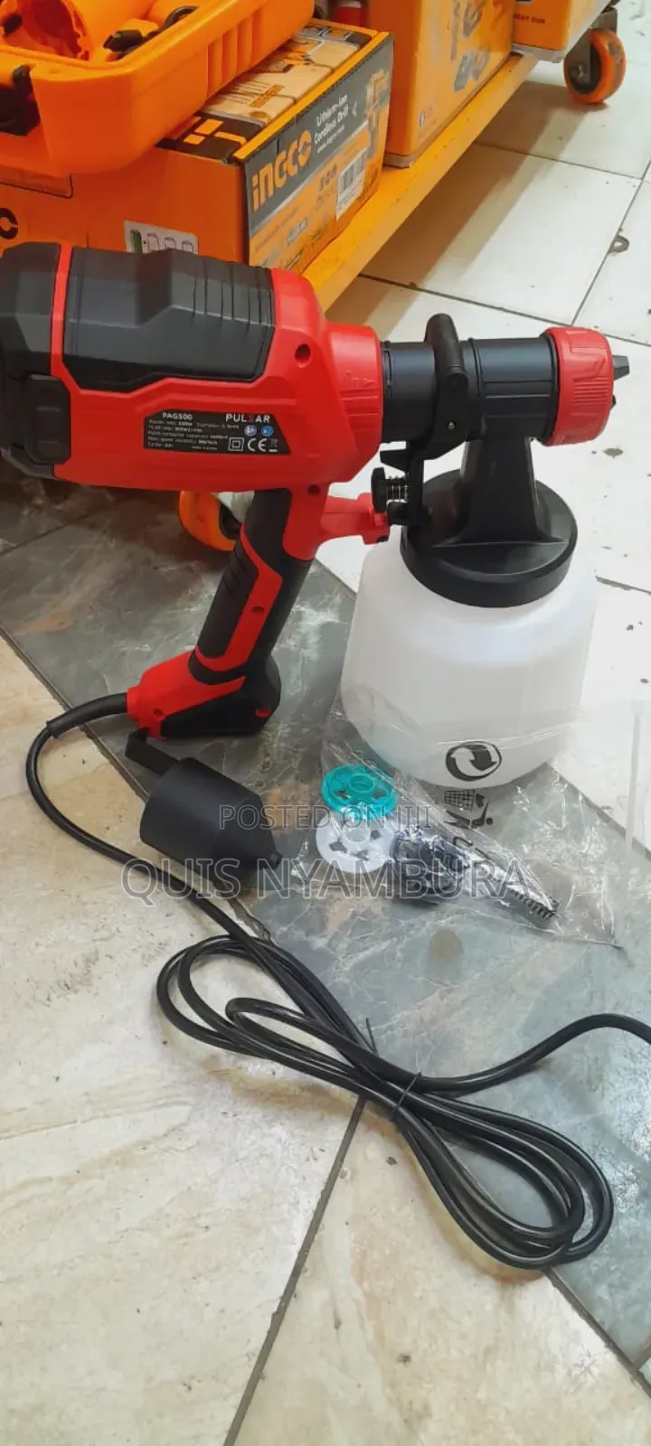 Paint Spray Gun 500w
