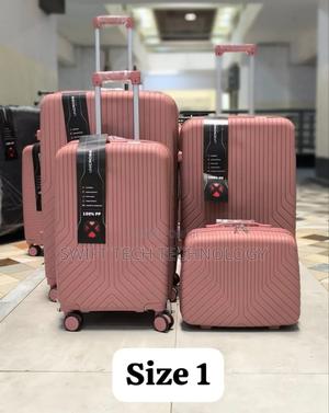 Suitcase 4 In1 Travel Unbreakable Suitcase /Rubbee. - thumbnail 2