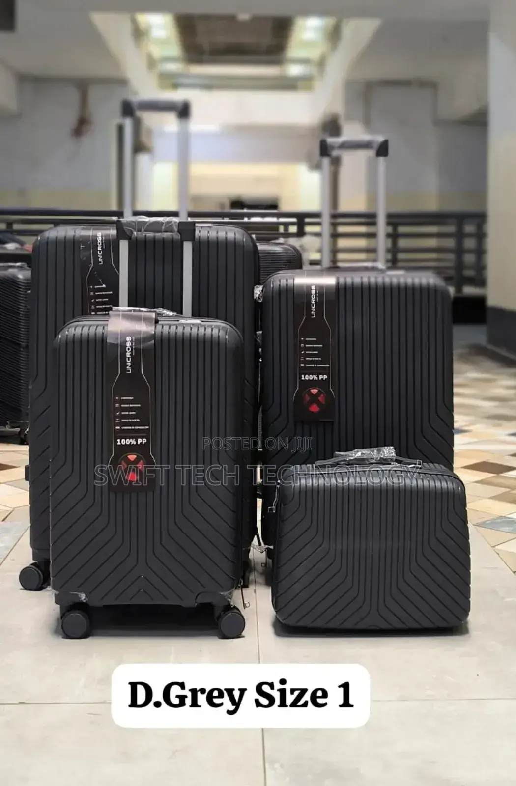 Suitcase 4 In1 Travel Unbreakable Suitcase /Rubbee.