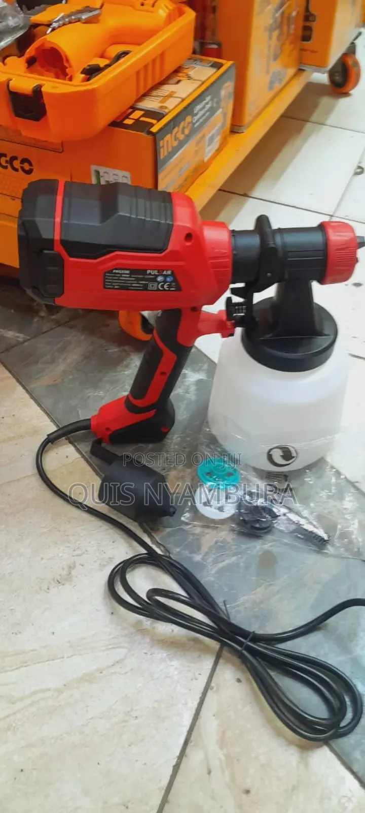 Electric Sprayer, Paint Spray Gun 500w