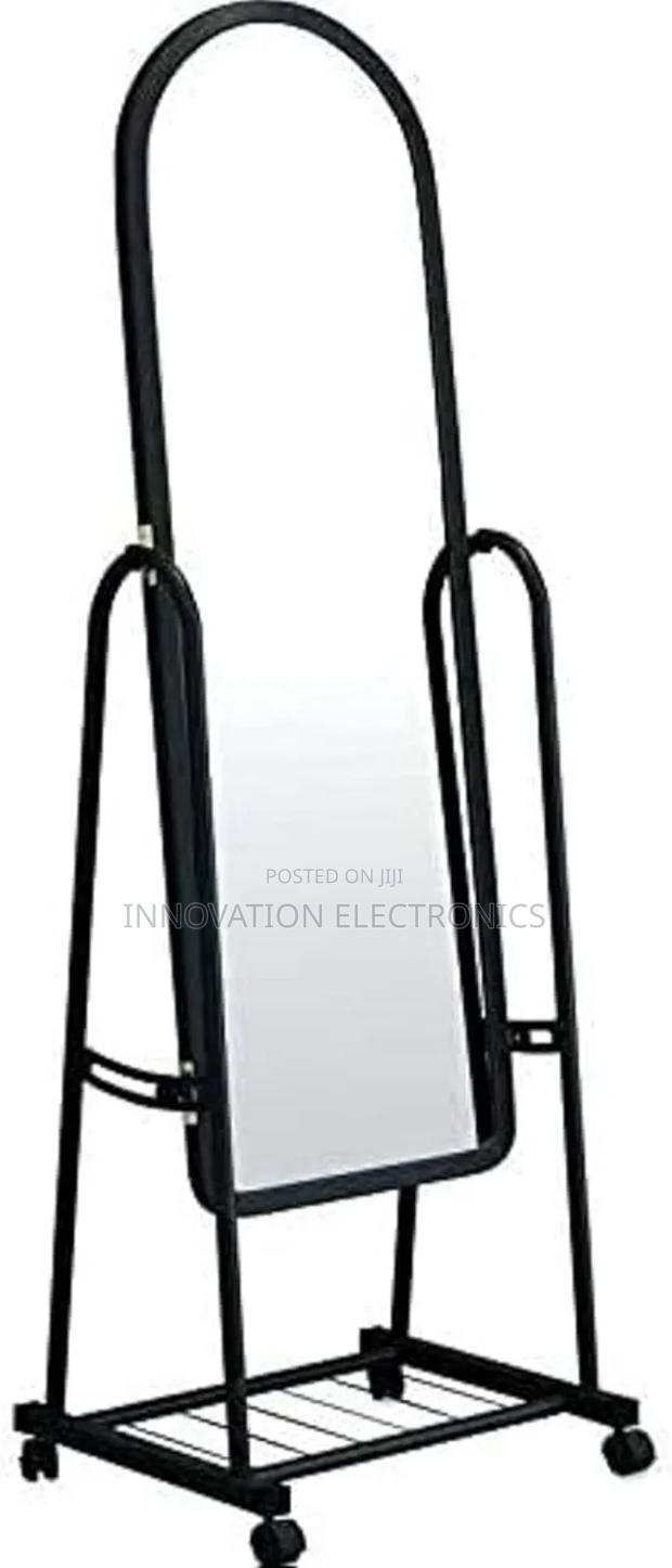 Black Full Length Dressing Mirror - main view