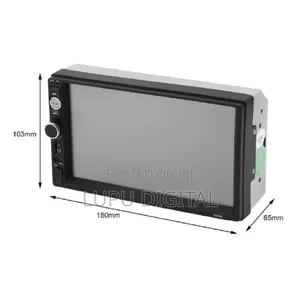 7 Inch Double 2 Din Car Stereo Radio Fm/Mp5 Player