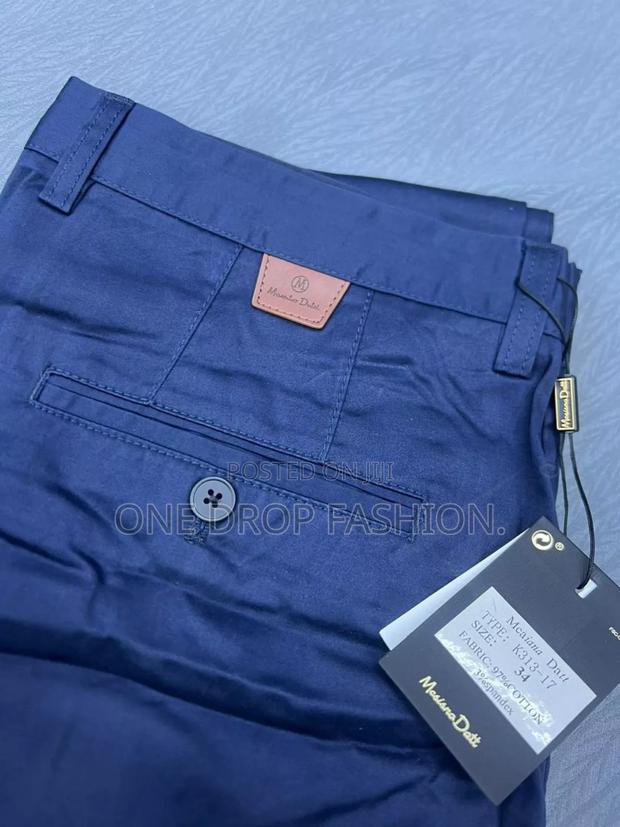 Fitting Navy Blue Official Trouser - thumbnail 2