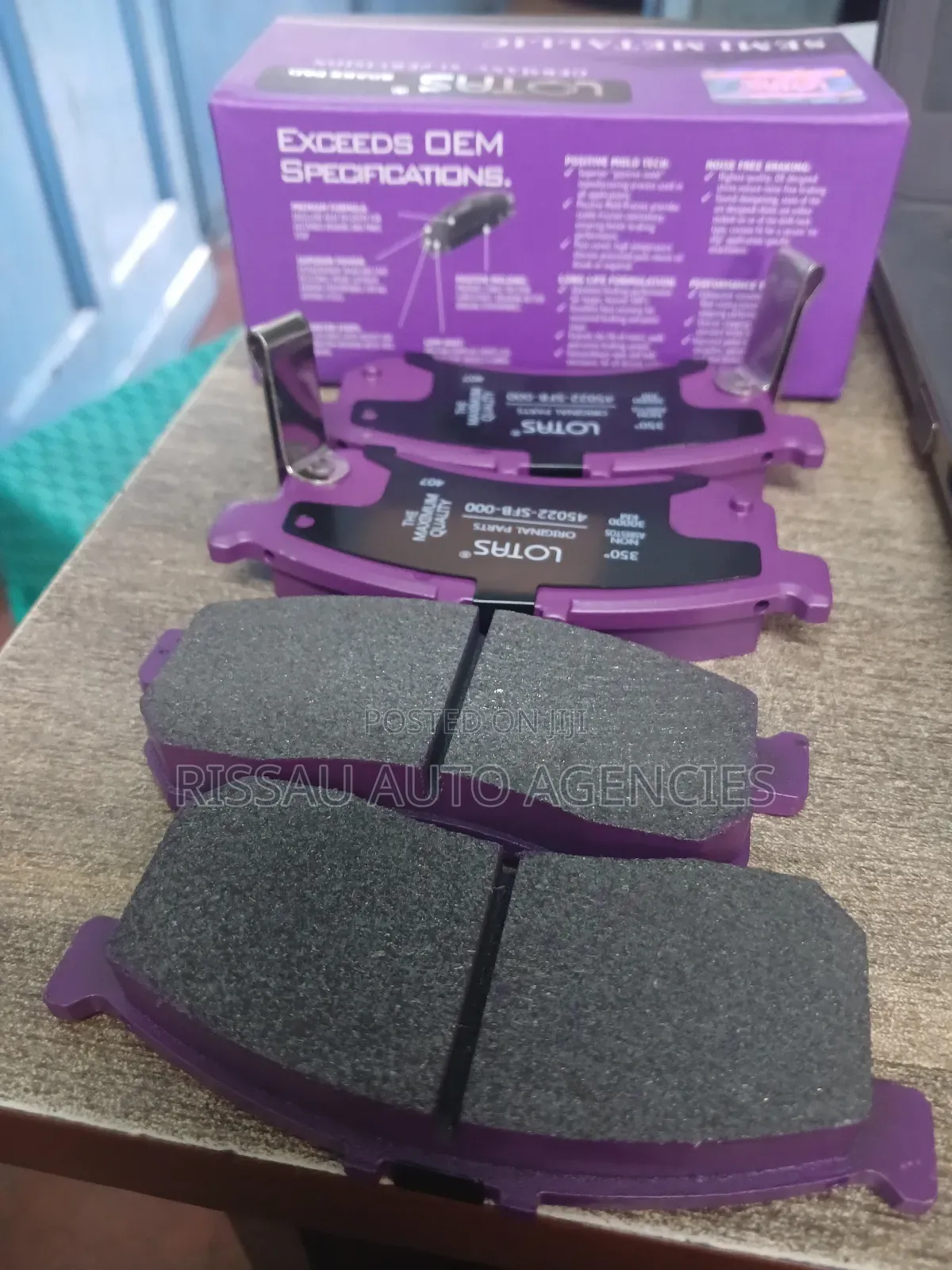 Honda Life,Uber,N Box,Diva or S Wagon Lotas Front Brake Pads.