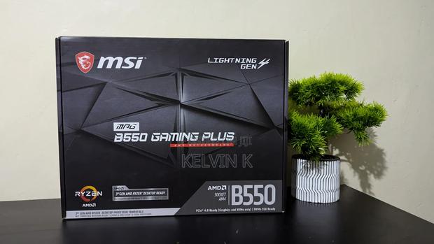 Msi B550 Motherboard Am4 - main view