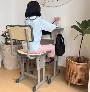 Kid's Furniture:Student Desk Chair Set for Ages 6-18