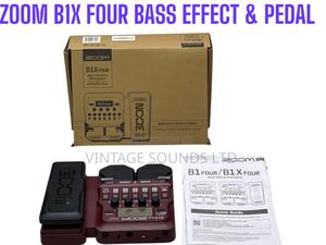 New Zoom B1X FOUR Bass Guitar Multi-Effects Processor/Pedal - main view