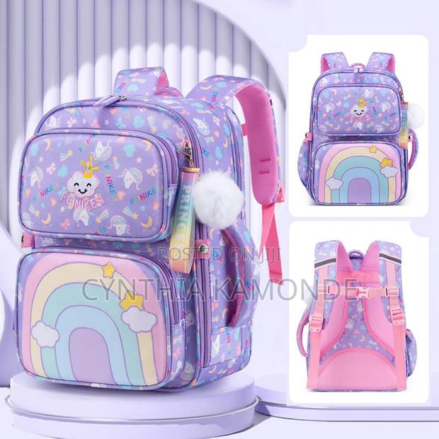 Girls Rainbow Backpack - thumbnail 2
